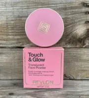 Vintage Box Revlon Touch & Glow Face Powder READ Translucent Light Medium No.1