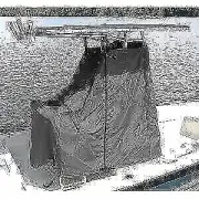 Taylor Made Products 67852OG Universal T-Top Center Console Cover