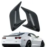 1 Pair Universal Car Air Flow Intake Scoop Bonnet Simulation Vent Cover Hood