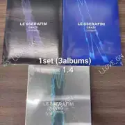 LE SSERAFIM LE SERAFIM CRAZY CRAZY UNRELEASED ALBUM