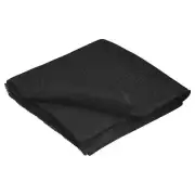 Speaker Grill Cloth Polyester Fiber Mesh Fabric 0.5x1.65M/39x65Inch Black