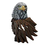 Edge Sculpture - Bust Bald Eagle - Stone Resin - Garden & Home Decor