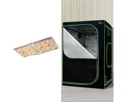 Green Fingers Grow Tent Light Kit 150x150x200CM 2200W LED Full Spectrum