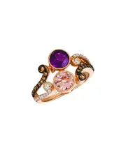 Le Vian Nude Palette 14K Rose Gold 2.13 ct. tw. Diamond & Morganite Ring