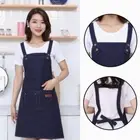 Canvas Sleeveless Apron Waterproof Denim Apron Chef Apron For Men Women