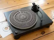 Druid Rune Runestone Felt Record Player Turntable Slipmat Mat, Occult Magic