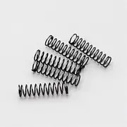 Compression Springs,Extension Spring,Steel Spring, Small Compression Spring, Wire Diameter 0.3mm Outer Diameter 2mm Pressure Length 5mm-40mm,Accessory Tools DIY (Length : 0.3x2x5mm 5pieces) (Size : 0