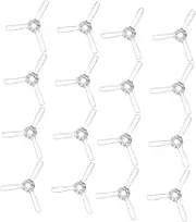 OSALADI 24pcs Heavy Duty Spring Clips Lampshade Adapter DIY Lamps Holder Metal Fixing Spring Clip for Fixtures