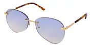 Saraghina ARGO 791AZ Men's Sunglasses Gold Size 60