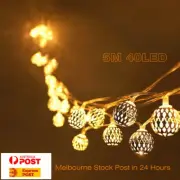 led moroccan bulb light string christmas tree decorations battery power fairy