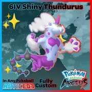 ✨ Shiny Thundurus / Best Stats ✨ Pokemon Legends: Arceus Fast Pokémon Trade