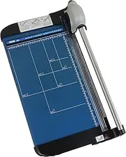 360, Professional Paper Trimmer A4, 15 Sheet Capacity, Solid Metal Cutting Base, Ergonomic Replaceable Cutting Head, Adjustable Paper Guide, Easy Cutting Scale, Wall Mountable