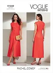 Vogue 1859 Misses' Dress Sewing Pattern, Size B5 (8-10-12-14-16)