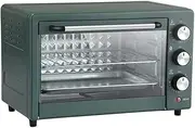 Toaster Oven Mini Oven Multifunctional Household Electric Oven 20L Large Capacity Baking Bread Machine 35~250°C Temperature Control 60 Minute Timer Kitchen Tools Green Halogen ovens/13367
