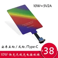 在飛比找ETMall東森購物網優惠-【10W接收端】5V2A無線充電快充接收器模塊手機電子產品改