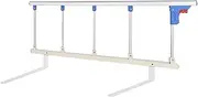 Aluminum Alloy Ajustable and Folding Bed Railing,Folding Bed Rail for Elderly Adults,Hospital Sides Rails Guard Home Care Handicap Safety Assistance Devices,120cm*40cm/47.24in*15.7