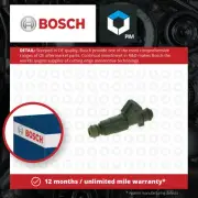Petrol Fuel Injector fits CITROEN DISPATCH U6U 2.0 00 to 06 Nozzle Valve Bosch