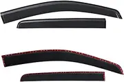 STIDPFZX Wndow Visor Weather Shield Wind Deflector Compatible for Ranger T9 2023 Wildtrak Sport XLT XLS XL Plus-XLT Doubel Cabin Accessories