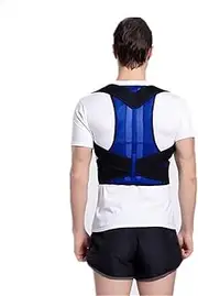 Back Corrector, Magnetic Posture Corrector, Adjustable Back Support, Durable Clavicle Shoulder Stretcher, Prevent Humping, S-3XL, Men and Women, Health and Relaxation