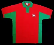 NRL SOUTH SYDNEY RABBITOHS Polo shirt (XL) Zip + FREE CAP - NEW w/tags