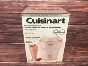 Cuisinart ICE-25 Classic Frozen Yogurt, Ice Cream & Sorbet Maker, White