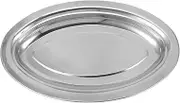 STOBAZA 1pc Appetizers Polished Oval Appetizer Cheese Metal Turkey Heavy Home Restaurants Dessert Baking Pan Seafood Chicken Fried Party Thickened Sizzle Sliver Tableware