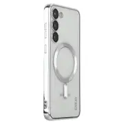 For Samsung Galaxy S23+ ic Phone Case Electroplating Clear Phone TPU Cover Lens Protection