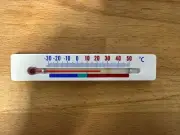 Refrigerator Freezer Thermometer Fridge DIAL Type Magnetic, -30 To 50C