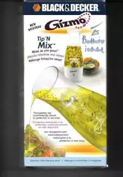 Black & Decker Gizmo Tip'n Mix Salad Dressing Maker - NIB