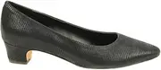 [VANELi] Womens Astyr Leather Closed Toe Classic Pumps, Navy, Size 13.0 US