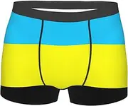 [FSCEV] Flag Of The Sultanate Of Burongan Men'S Boxer Briefs Regular Soft And Elastic Leggings Shorts Everyday Wear, Black, S