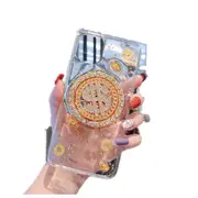 For Iphone 11 Rotating Money More Relief Device Phone Case(Transparent)