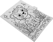 OFFSCH Fabric Book Cover Practical Notebook Sleeve Foldable Book Covers Cotton Linen