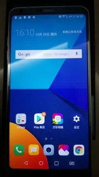 在飛比找Yahoo!奇摩拍賣優惠-9成新瑕疵手機 lg g6 h870dg 雙卡4G lte 