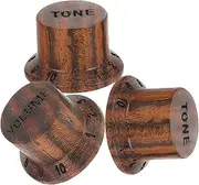 UPKOCH 3pcs Guitar Knob Volume Control Knob Accessories Compatible with Electric Guitars Basses Easy Installation Durable Design Present for Musicians