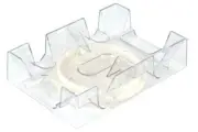2 DECK REVOLVING CANASTA POKER CARD TRAY DISCARD TRAY Hand And Foot Game *