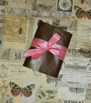 HANDMADE BUTTERFLY Pocket Book Junk Journal Grimoire Tome Cosplay Diary codex