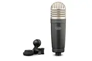 Samson Condenser Cardioid 137dB Microphone Audio Studio Recording w Mic Clip