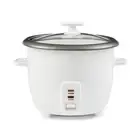 LIMITED SALE!! Rice Cooker 2.5L 7 Cup White Electric Portable Mini Rice Steamer
