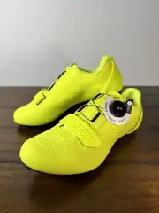 Bontrager Mens Circuit Road Cycling Shoe 5253317 Mesh Radioactive Yellow EU41