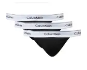 NWT. Calvin Klein. 3 Pack. * Modern Cotton Sport Brief. Black. MRSP. $47.50