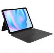 Logitech - Combo Touch for iPad Air 13-inch (Latest Model)(M2 chip) Keyboard ...