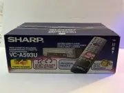 New Vintage Sharp VCR VHS Recorder HQ Model VC-A503U VCR 4 Head w/ Remote