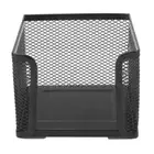 Office Memo Cube Sticky Notes Box Holder for Desktop Collection Black