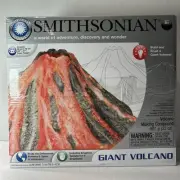 Smithsonian Giant Glow in Dark Vocano Science Kit Set Toy