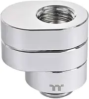 Thermaltake Pacific F-Pro 360° Degree Rotary Offset Chrome G 1/4 Thread DIY LCS Fitting CL-W437-CU00SL-A