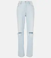 [Re/Done] Re/Done Loose high-rise straight jeans 27 blue
