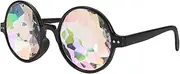 [TOVINANNA] Portable Kaleidoscope Glasses Wear Resistant Rave Party Glasses Fun Festival Accessories for Adults Lightweight Design for Easy Carrying for Parties Christmas