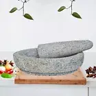 Big Size Traditional Grinding Stone, Kalvam, Mortar & Pestle, for Herbs & Spices