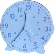 Learning Big Time Student Clock - Educational Demonstration Clock | Classroom Teaching Tool, Attractive Practice Demonstration for Birthday New Year Christmas Easter Learning Tool